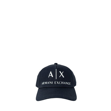 Armani Exchange Blue Cotton Cap (Baseball Hat)