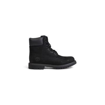 Timberland Black Recycled Leather Lace-Up Boots