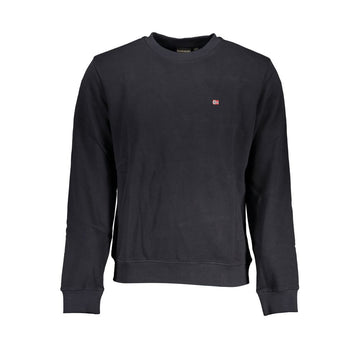 Napapijri Black Cotton Men Sweater