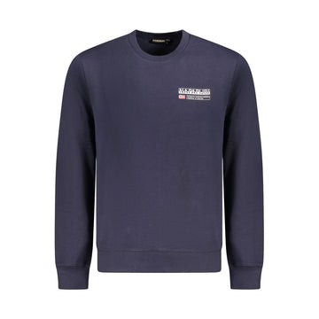 Napapijri Blue Cotton Sweatshirt