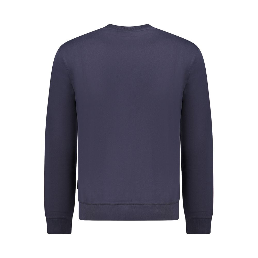 Napapijri Blue Cotton Sweatshirt