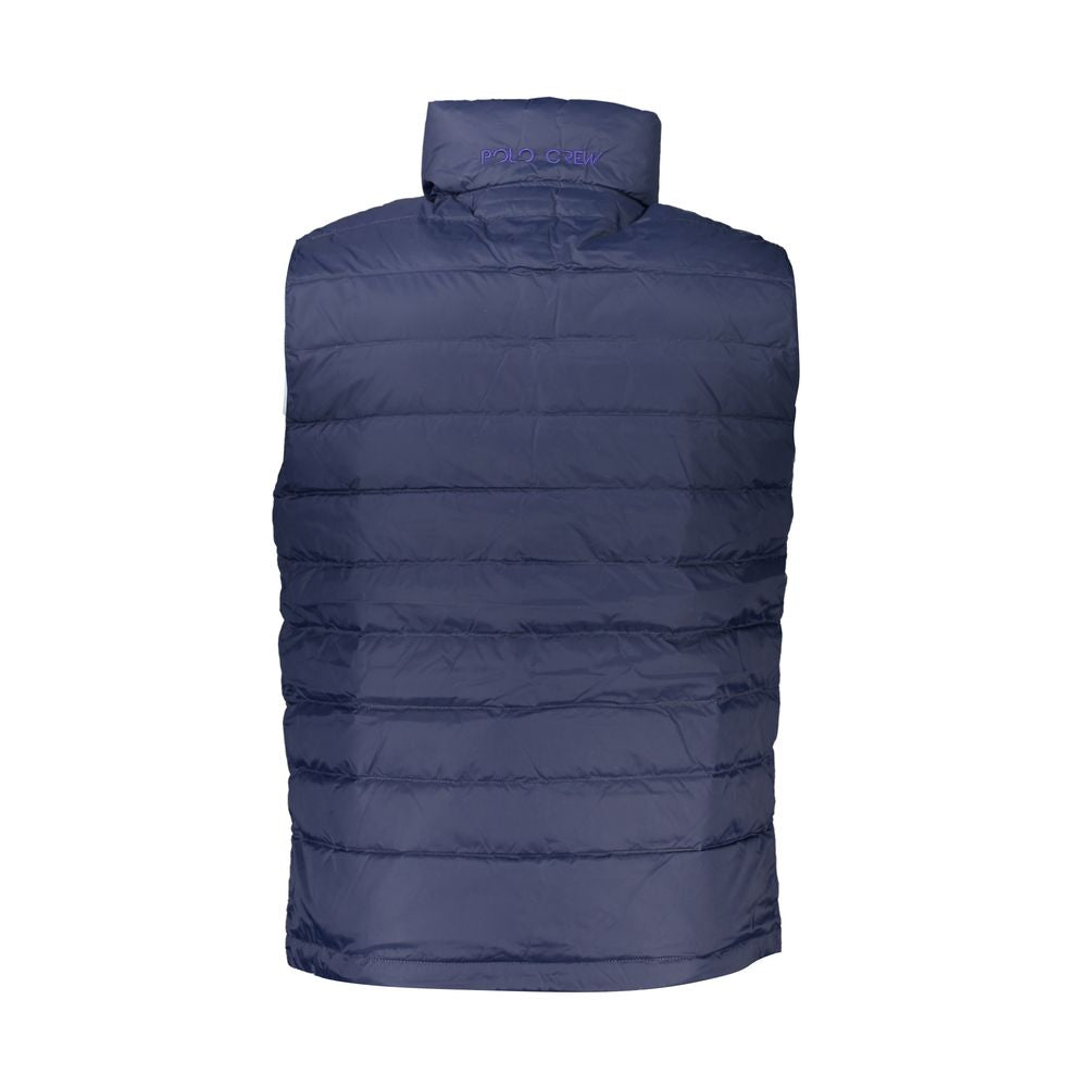 La Martina Blue Polyamide Men Jacket