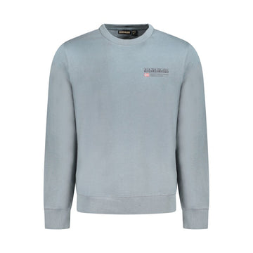 Napapijri Gray Cotton Sweatshirt
