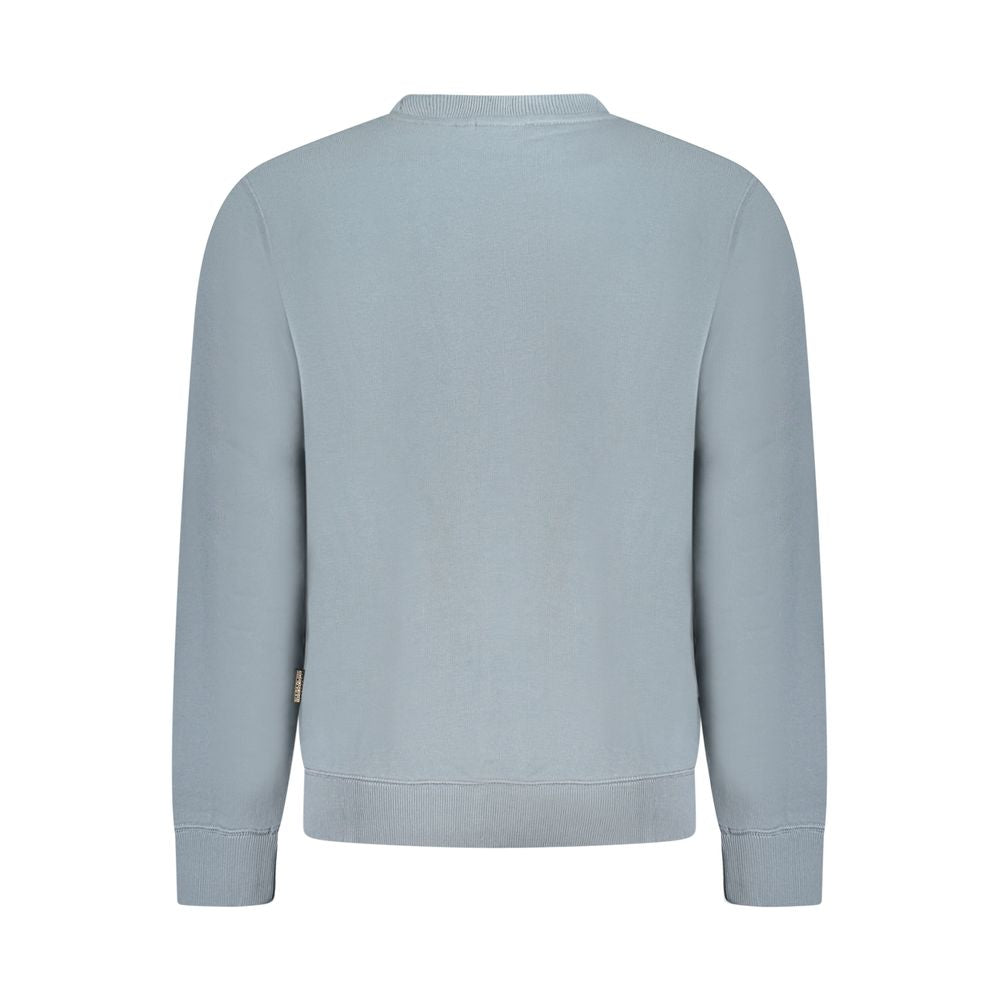 Napapijri Gray Cotton Sweatshirt