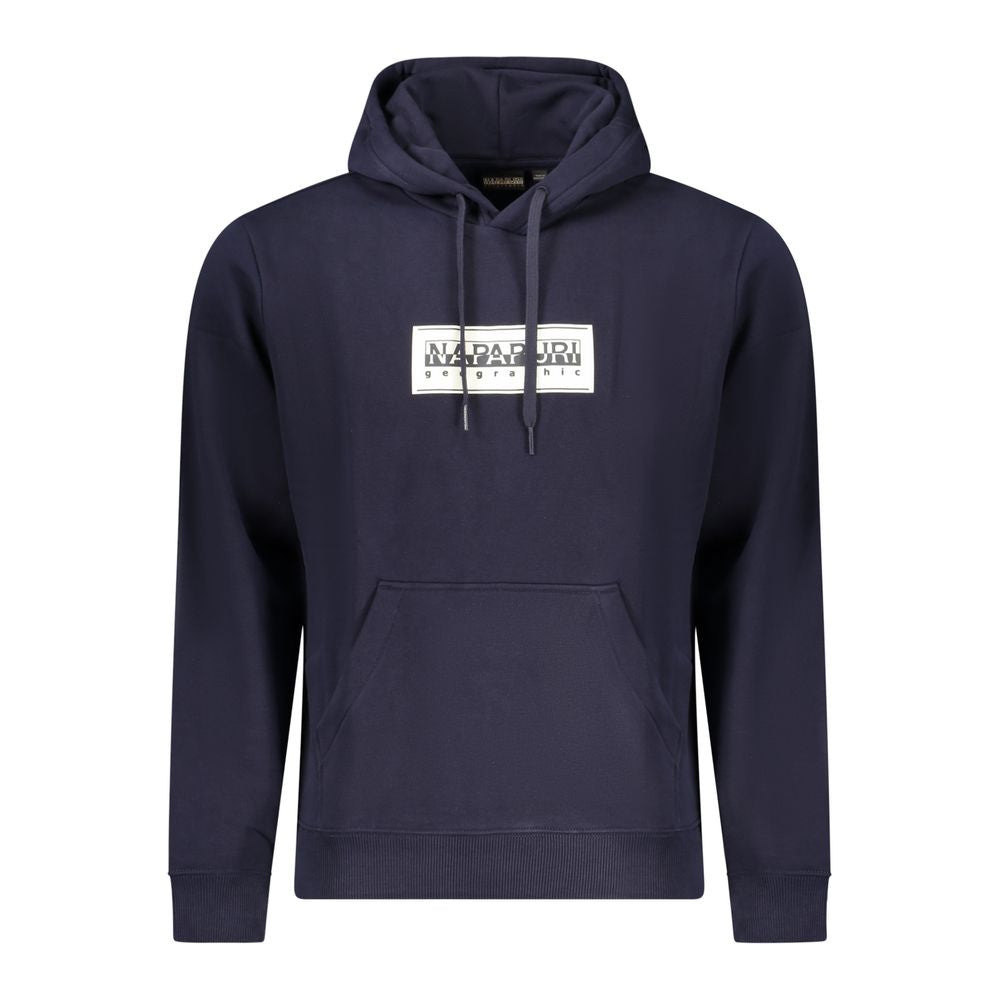 Napapijri Blue Cotton Sweatshirt