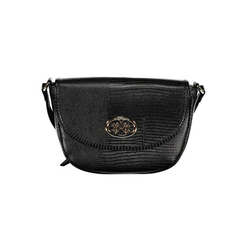La Martina Black Polyethylene Shoulder Bag
