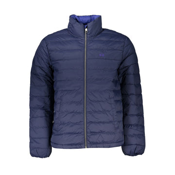 La Martina Blue Polyamide Full-Length Jacket