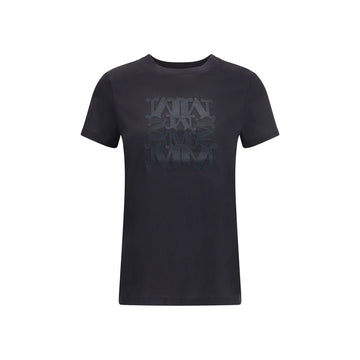 Max Mara Black Cotton T-Shirt