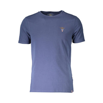 Aeronautica Militare Blu Cotton Men T-Shirt