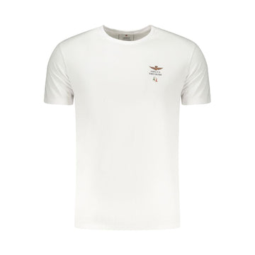 Aeronautica Militare White Cotton Men's T-Shirt
