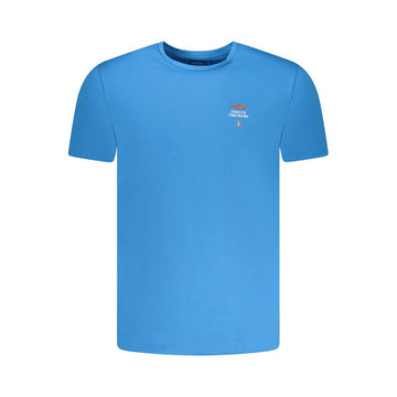 Aeronautica Militare Blue Cotton Men Underwear Shirt