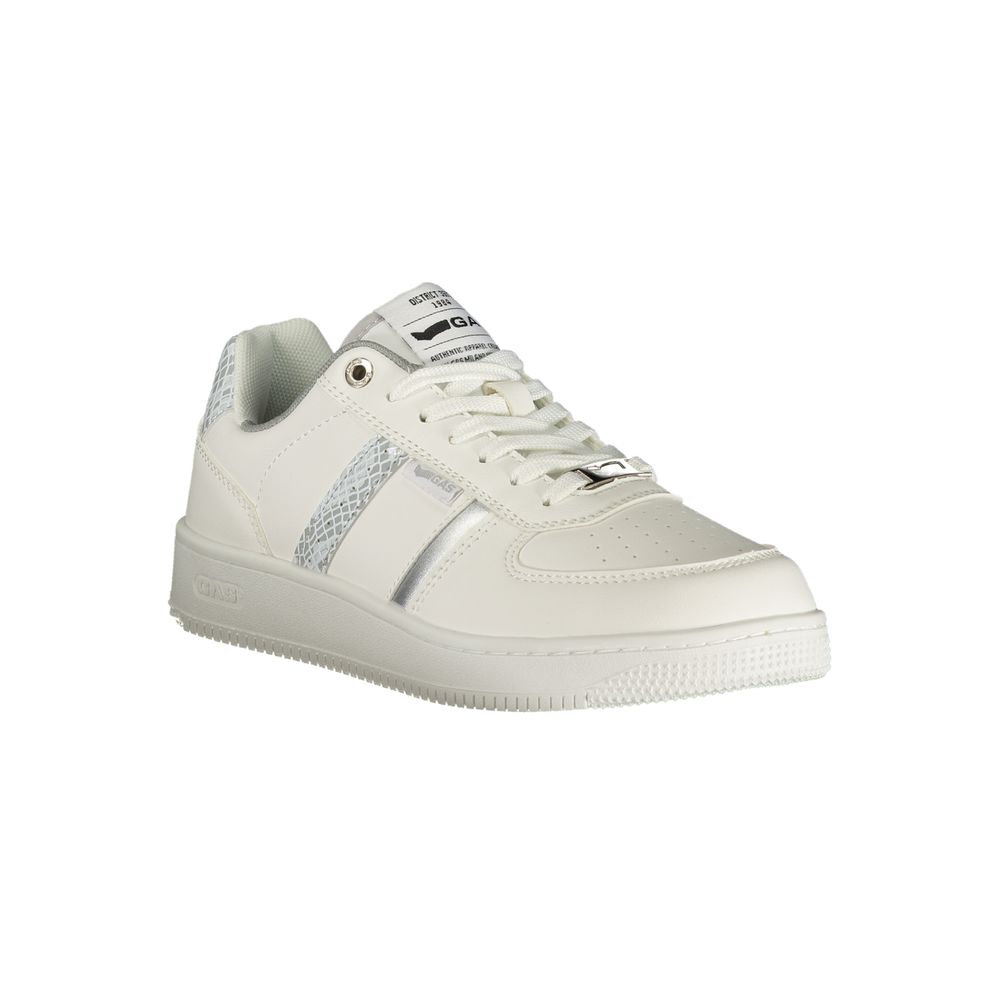 Gas Bianco Polyurethane Women Sneaker